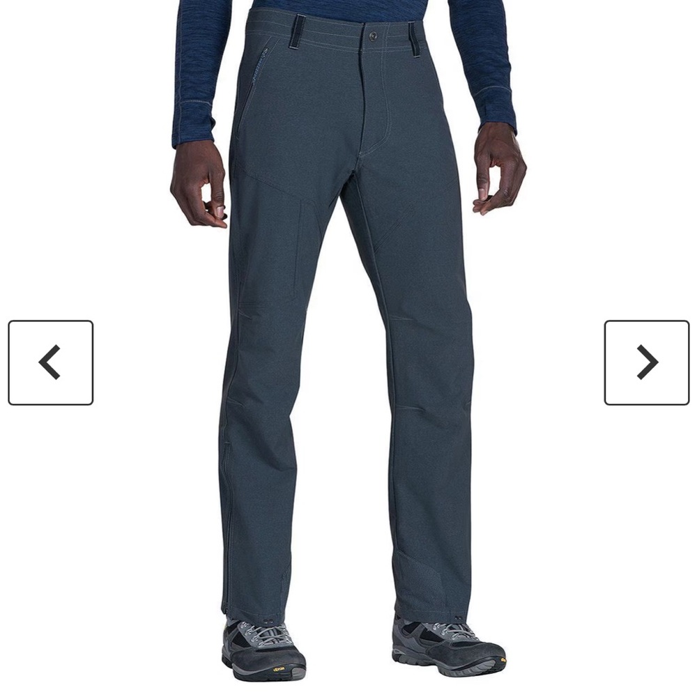 Kuhl Klash soft shell pants 34x32 gray